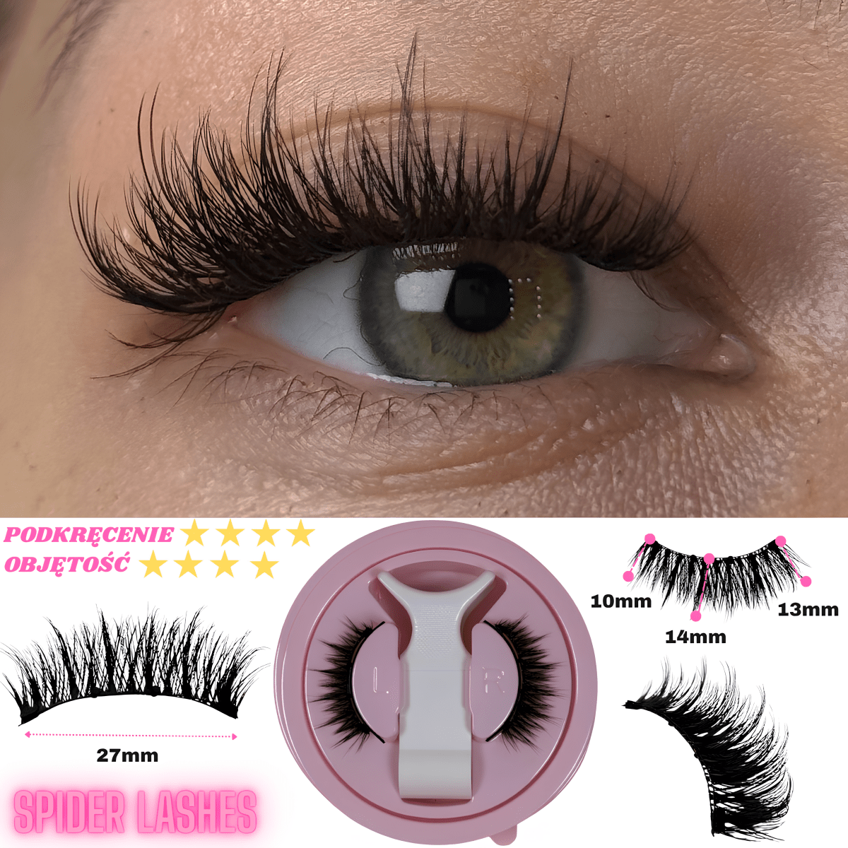 Magnetyczne Rzęsy Superlash™ - NOWA KOLEKCJA + Aplikator GRATIS! - Superlash™