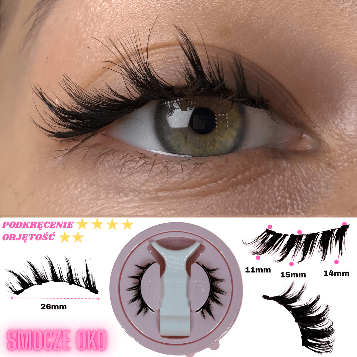Magnetyczne Rzęsy Superlash™ - NOWA KOLEKCJA + Aplikator GRATIS! - Superlash™