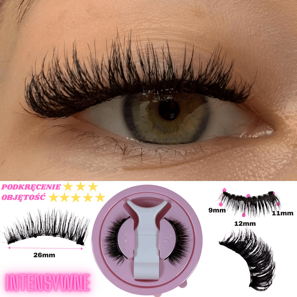 Magnetyczne Rzęsy Superlash™ - NOWA KOLEKCJA + Aplikator GRATIS! - Superlash™