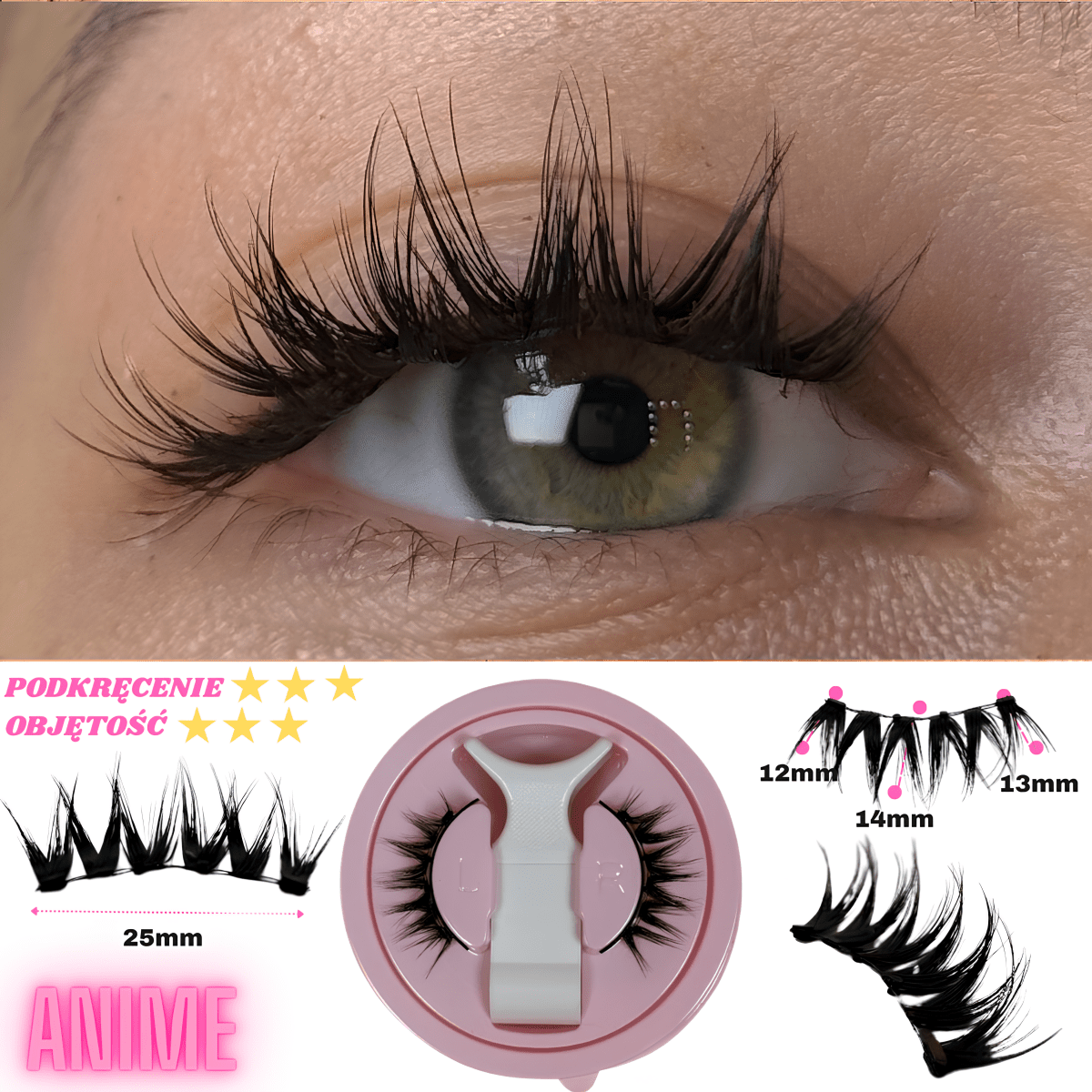 Magnetyczne Rzęsy Superlash™ - NOWA KOLEKCJA + Aplikator GRATIS! - Superlash™