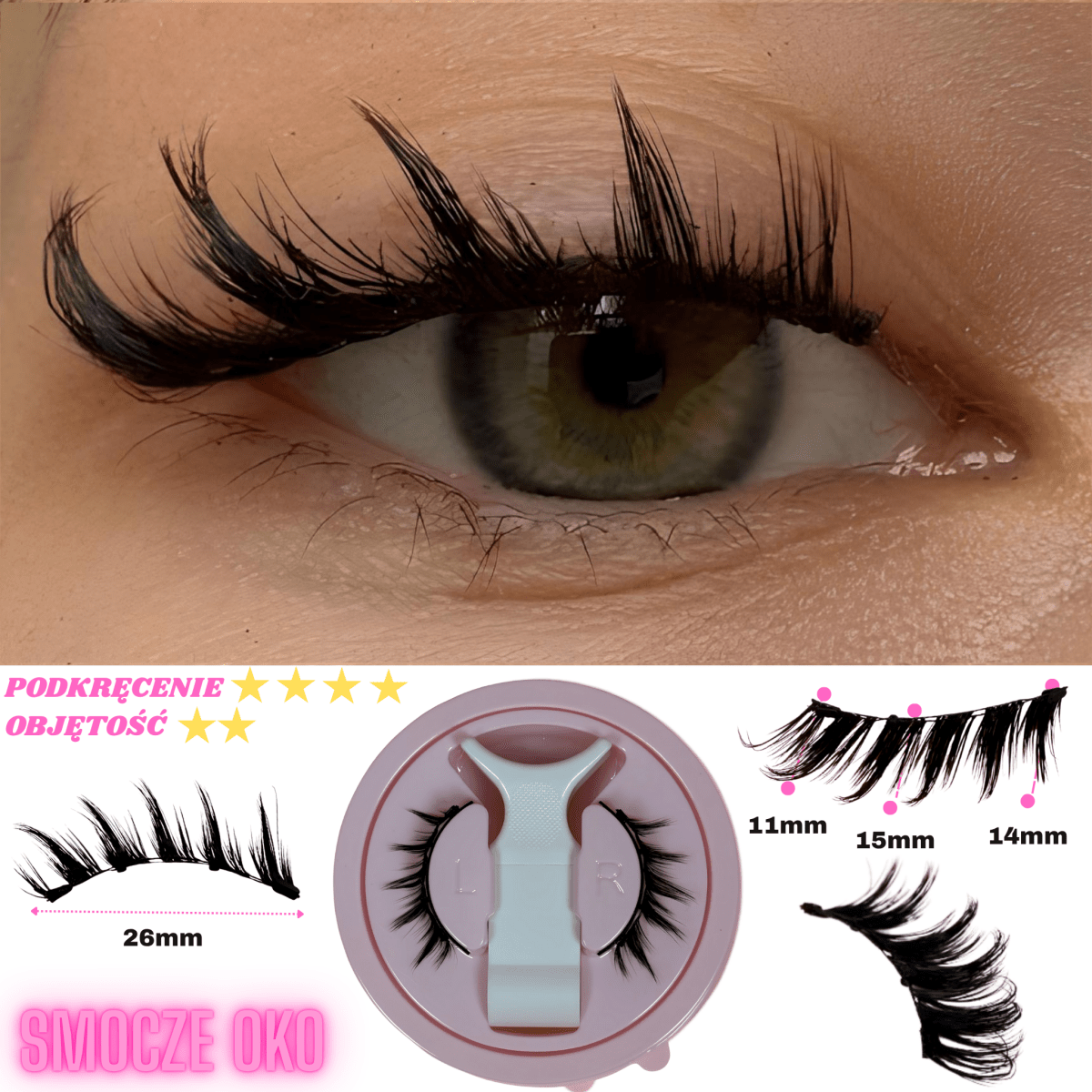 Magnetyczne Rzęsy Superlash™ - NOWA KOLEKCJA + Aplikator GRATIS! - Superlash™