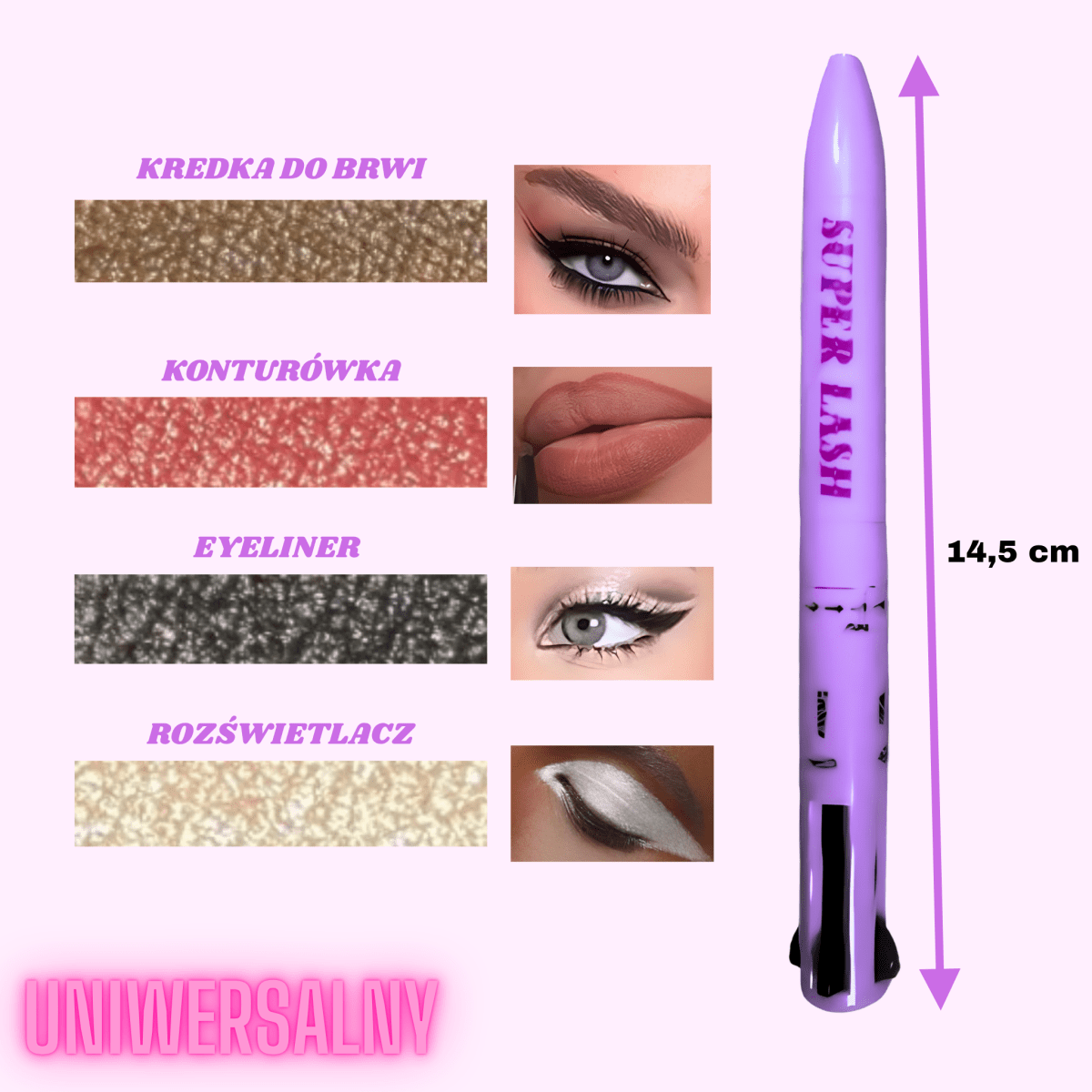 Długopis Do Makijażu MakeUp Pen 4w1 Superlash™ - Superlash™