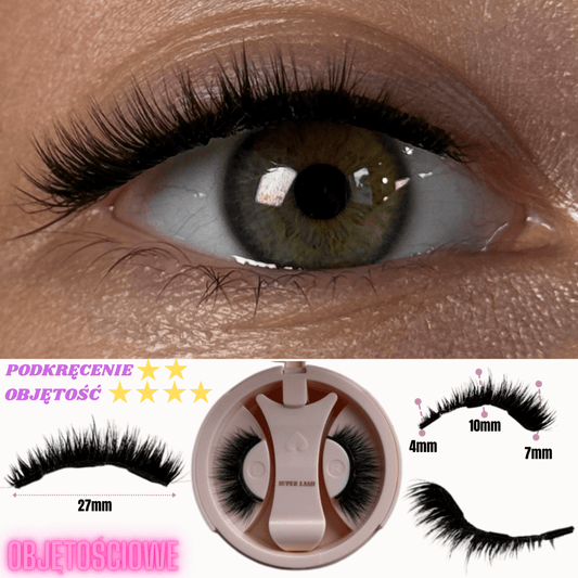 Magnetyczne Rzęsy Superlash™ + Aplikator GRATIS! - Superlash™