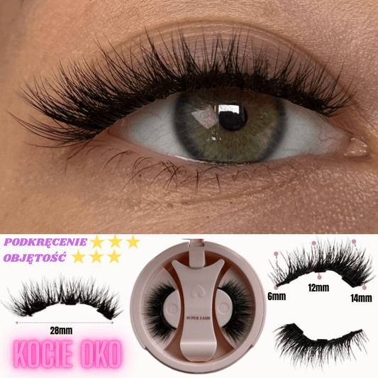 Magnetyczne Rzęsy Superlash™ + Aplikator GRATIS! - Superlash™