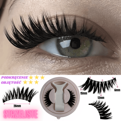 Magnetyczne Rzęsy Superlash™ + Aplikator GRATIS! Kolekcja Kociego Oka - Superlash™