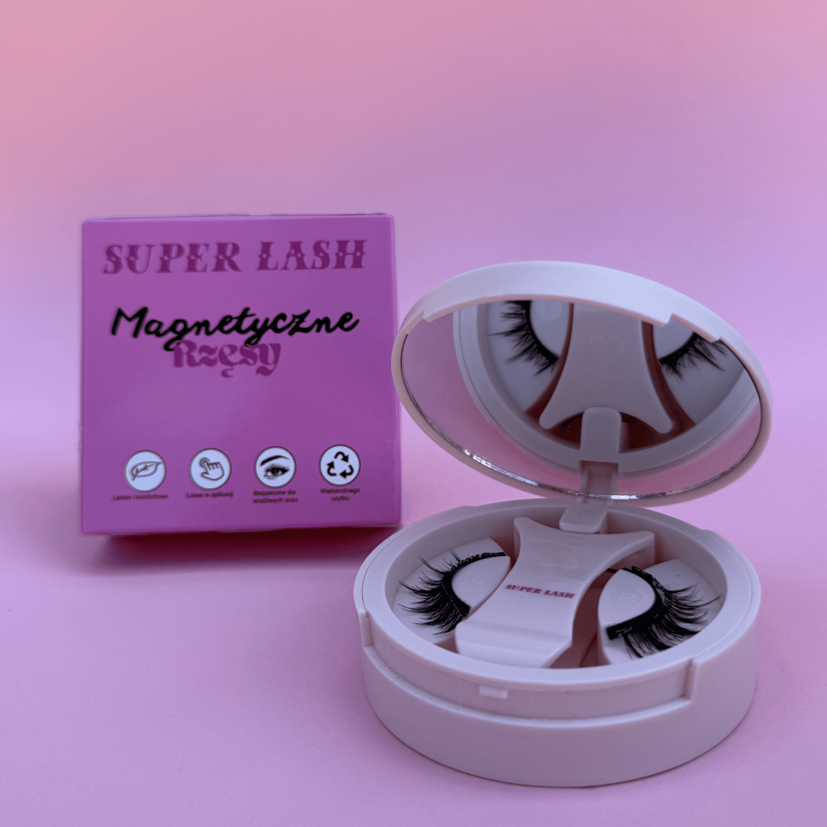 Magnetyczne Rzęsy Superlash™ – LIMITOWANA EDYCJA + Aplikator GRATIS - Superlash™