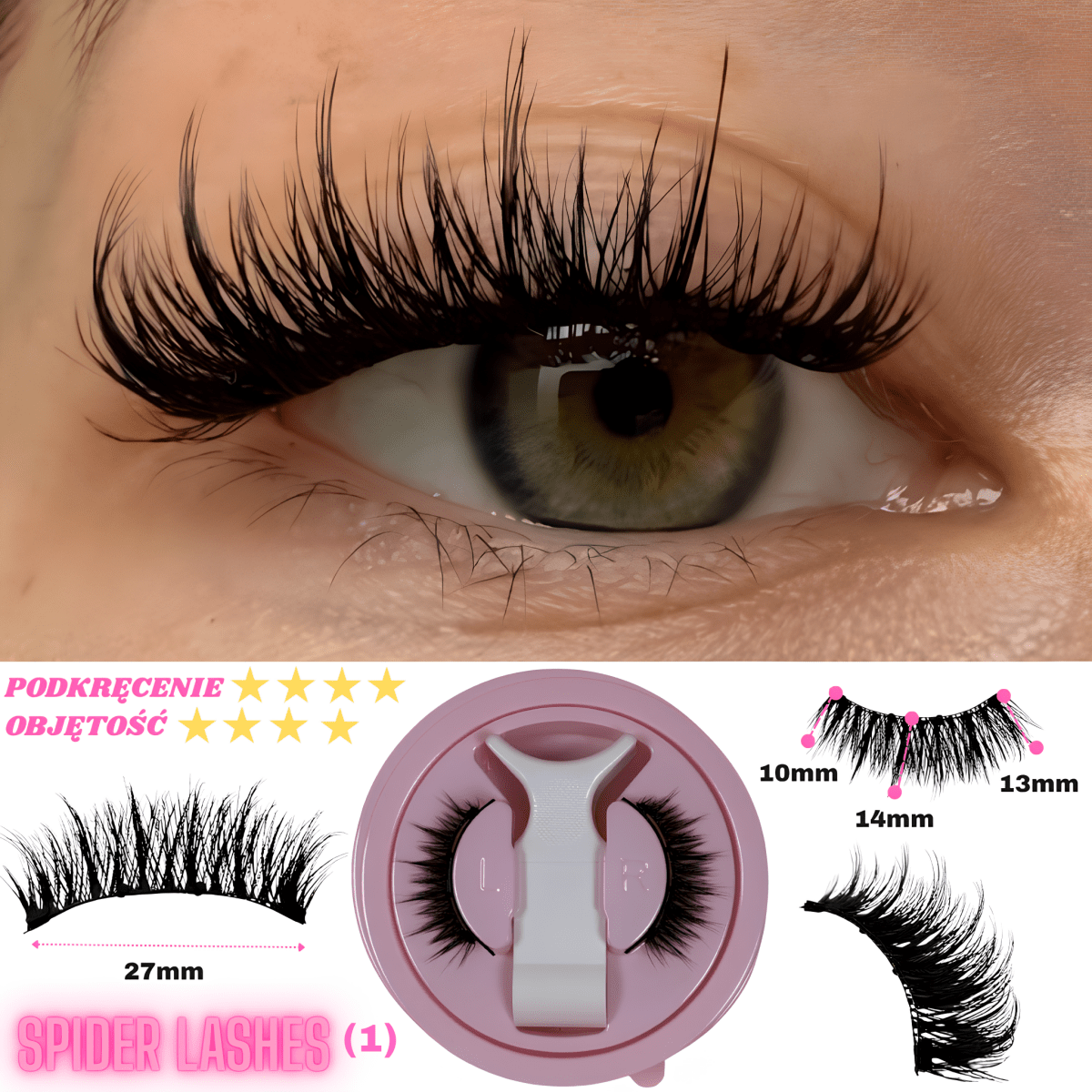 Magnetyczne Rzęsy Superlash™ - NOWA KOLEKCJA + Aplikator GRATIS! - Superlash™