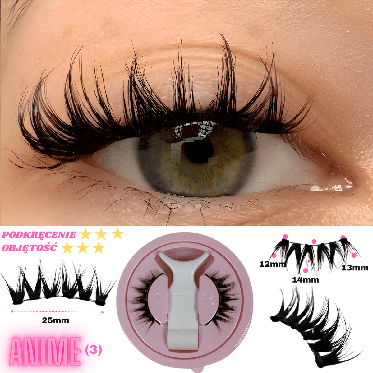 Magnetyczne Rzęsy Superlash™ - NOWA KOLEKCJA + Aplikator GRATIS! - Superlash™